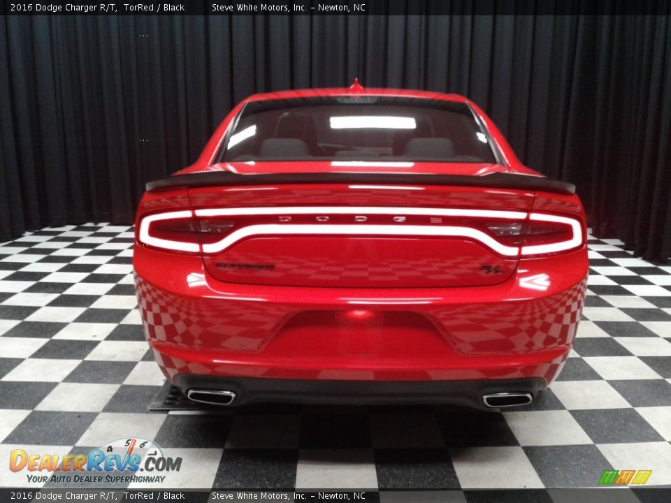 2016 Dodge Charger R/T TorRed / Black Photo #7