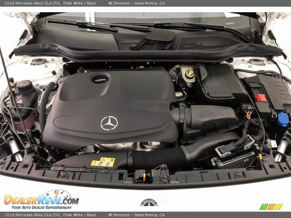 2019 Mercedes-Benz GLA 250 Polar White / Black Photo #8