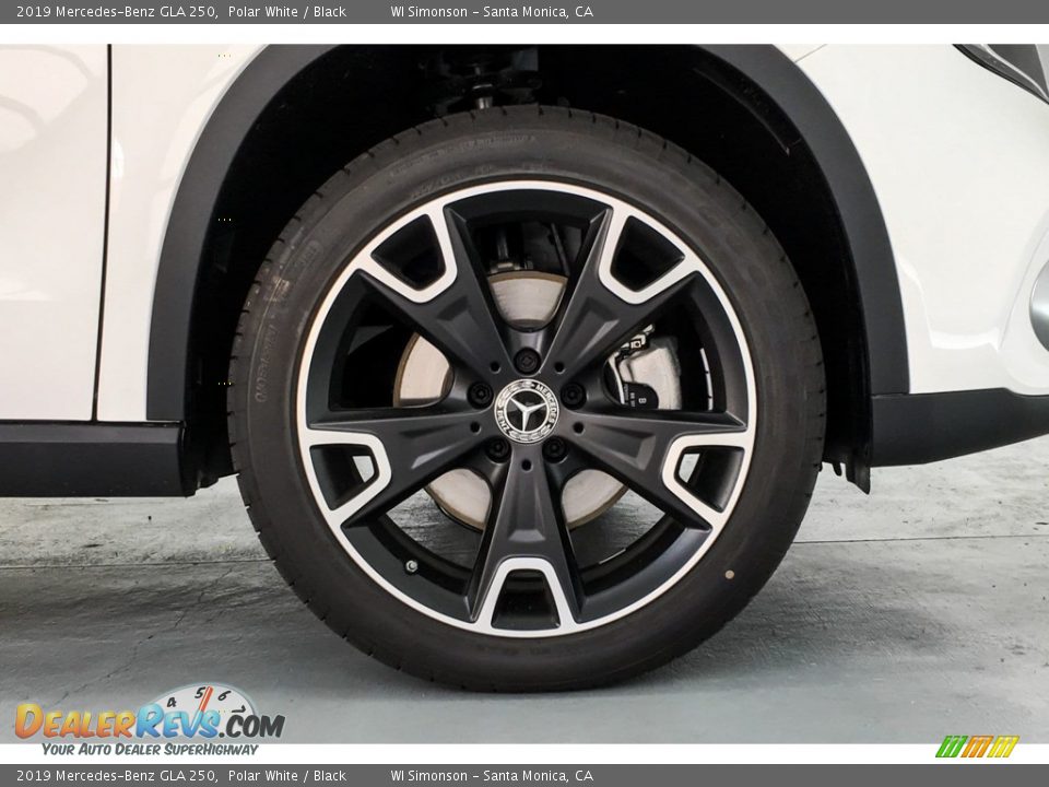 2019 Mercedes-Benz GLA 250 Polar White / Black Photo #9