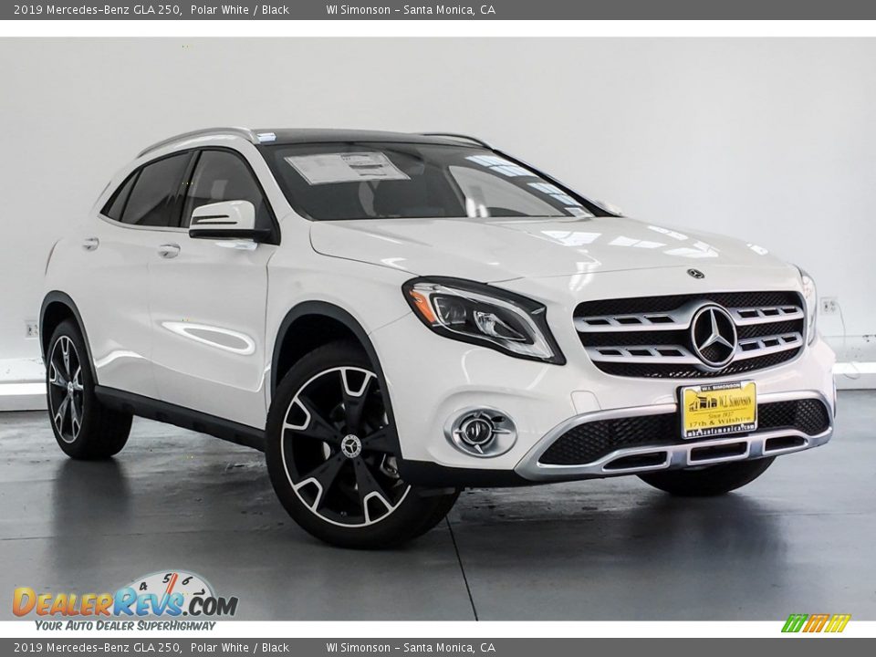 2019 Mercedes-Benz GLA 250 Polar White / Black Photo #12