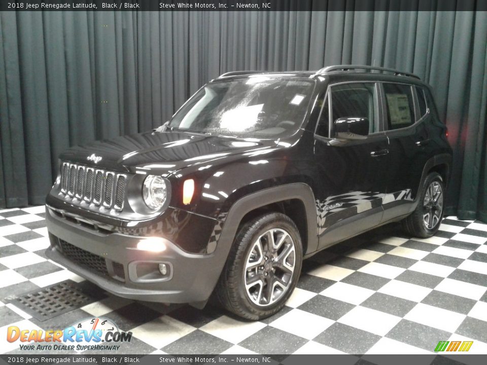 2018 Jeep Renegade Latitude Black / Black Photo #2