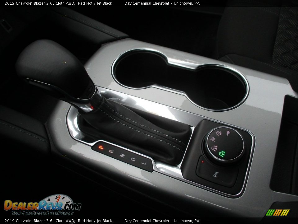 2019 Chevrolet Blazer 3.6L Cloth AWD Red Hot / Jet Black Photo #19
