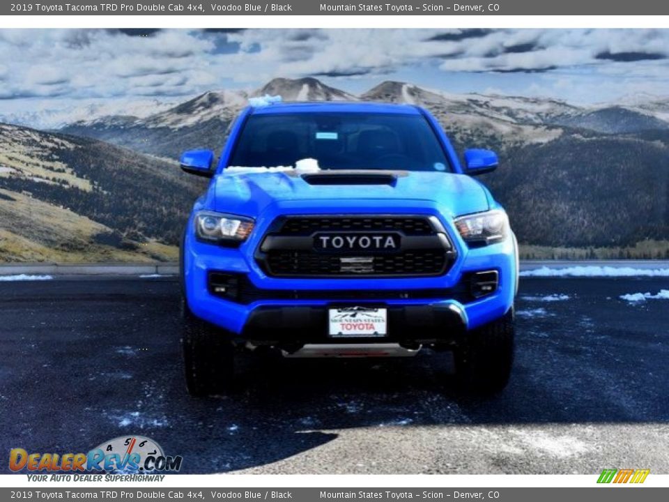 2019 Toyota Tacoma TRD Pro Double Cab 4x4 Voodoo Blue / Black Photo #2