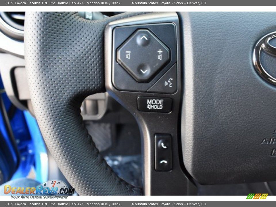 2019 Toyota Tacoma TRD Pro Double Cab 4x4 Voodoo Blue / Black Photo #26