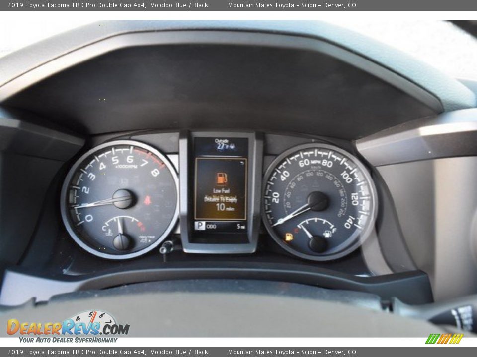 2019 Toyota Tacoma TRD Pro Double Cab 4x4 Voodoo Blue / Black Photo #28