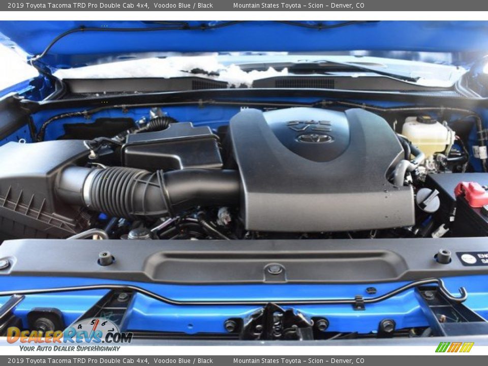 2019 Toyota Tacoma TRD Pro Double Cab 4x4 Voodoo Blue / Black Photo #31