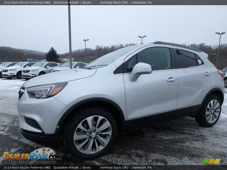 2019 Buick Encore Preferred AWD Quicksilver Metallic / Ebony Photo #1