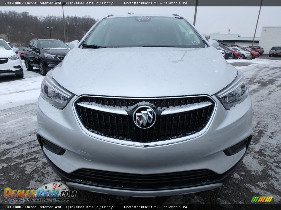 2019 Buick Encore Preferred AWD Quicksilver Metallic / Ebony Photo #2