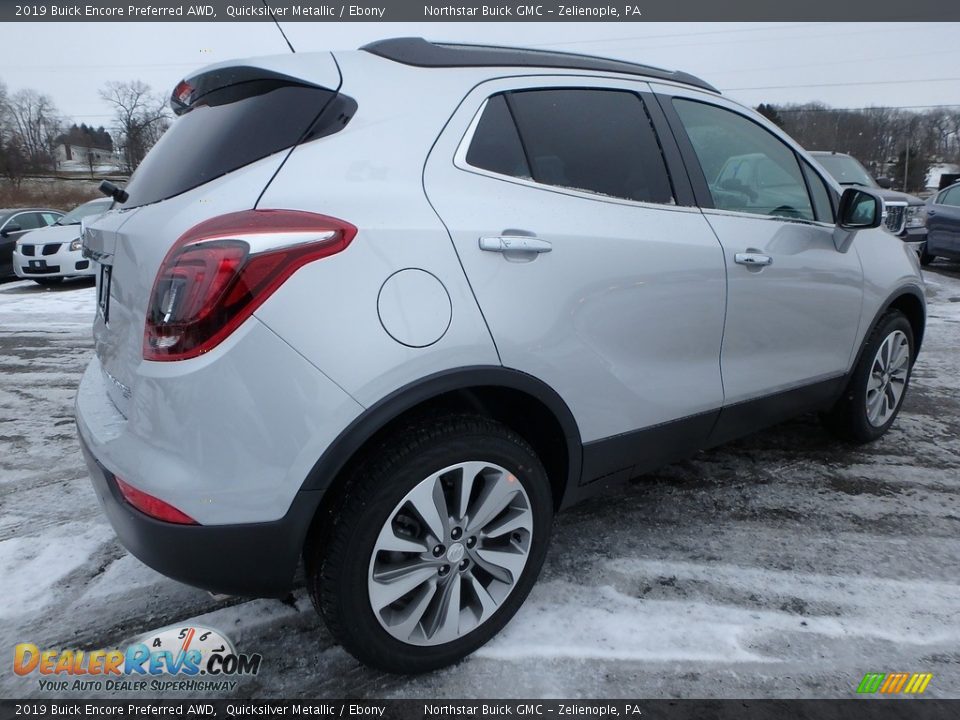 2019 Buick Encore Preferred AWD Quicksilver Metallic / Ebony Photo #5