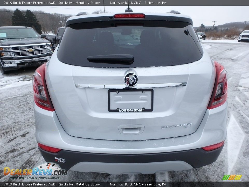 2019 Buick Encore Preferred AWD Quicksilver Metallic / Ebony Photo #6