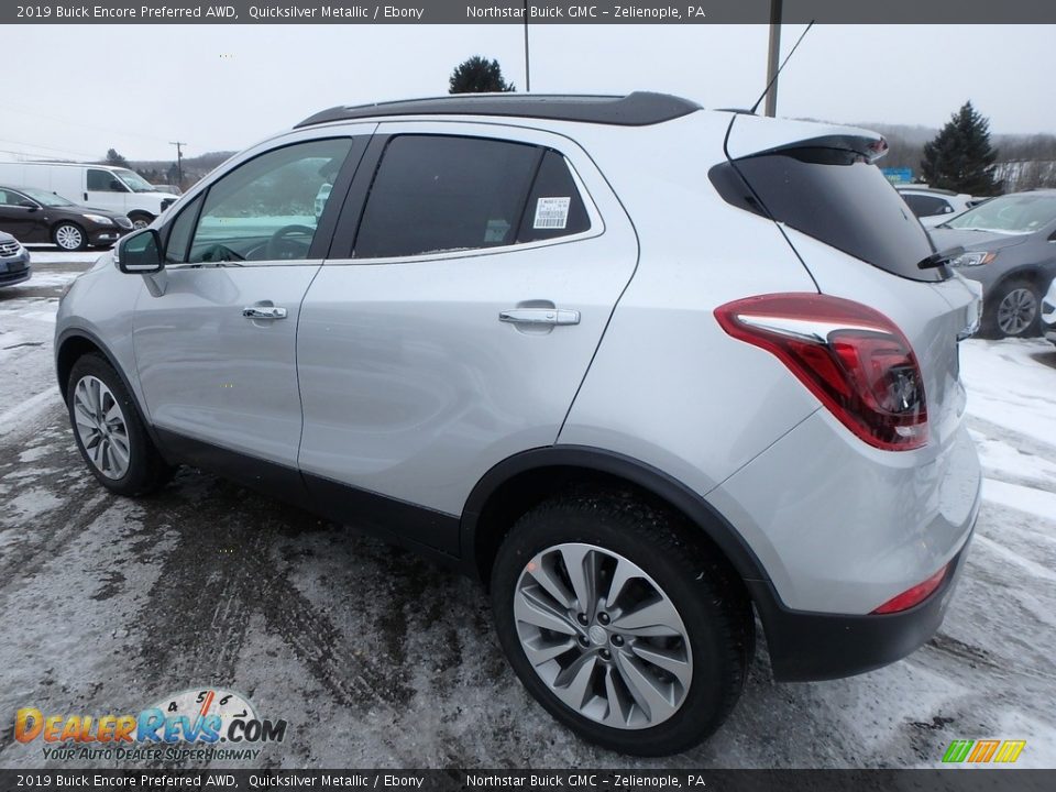 2019 Buick Encore Preferred AWD Quicksilver Metallic / Ebony Photo #8