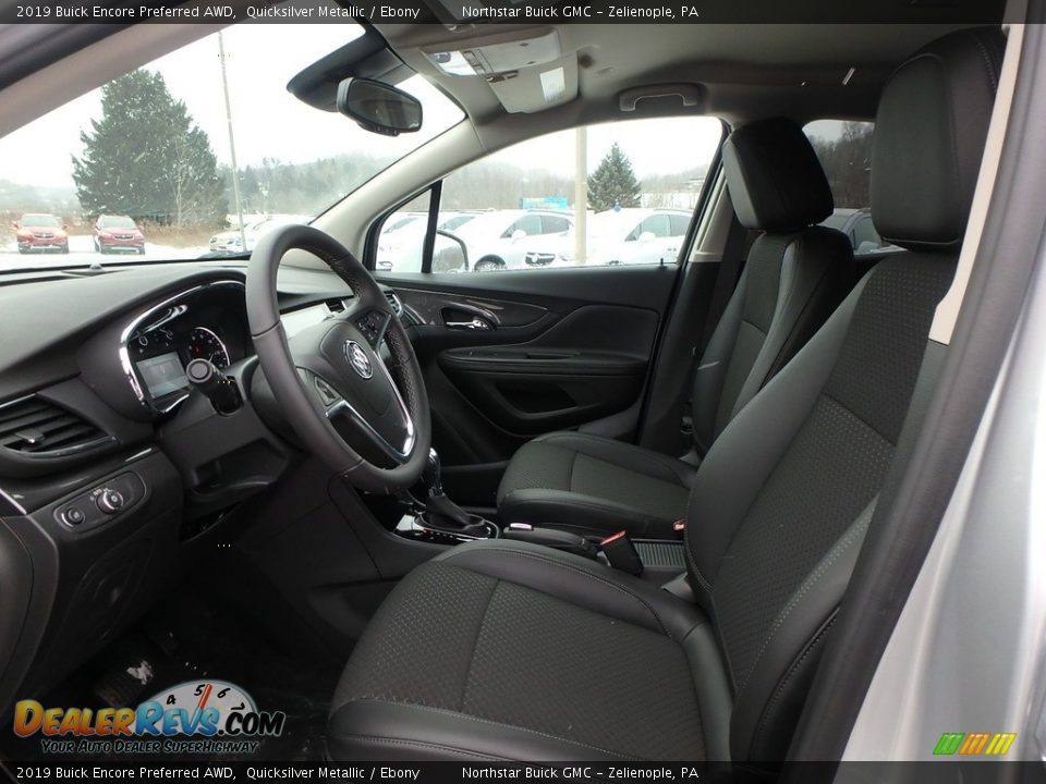 2019 Buick Encore Preferred AWD Quicksilver Metallic / Ebony Photo #11