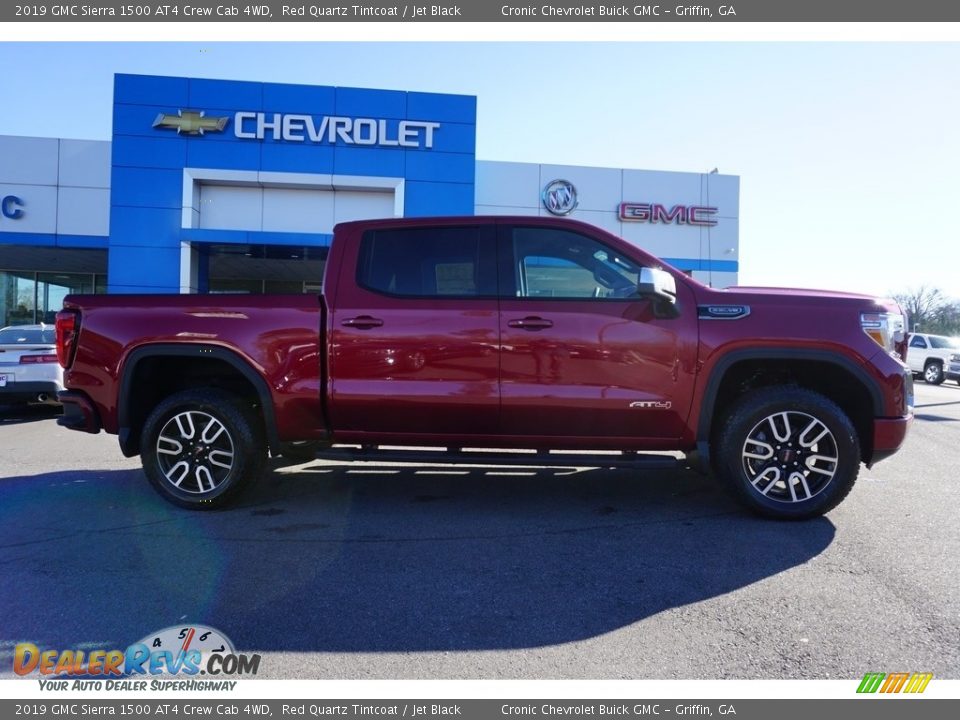 2019 GMC Sierra 1500 AT4 Crew Cab 4WD Red Quartz Tintcoat / Jet Black Photo #10