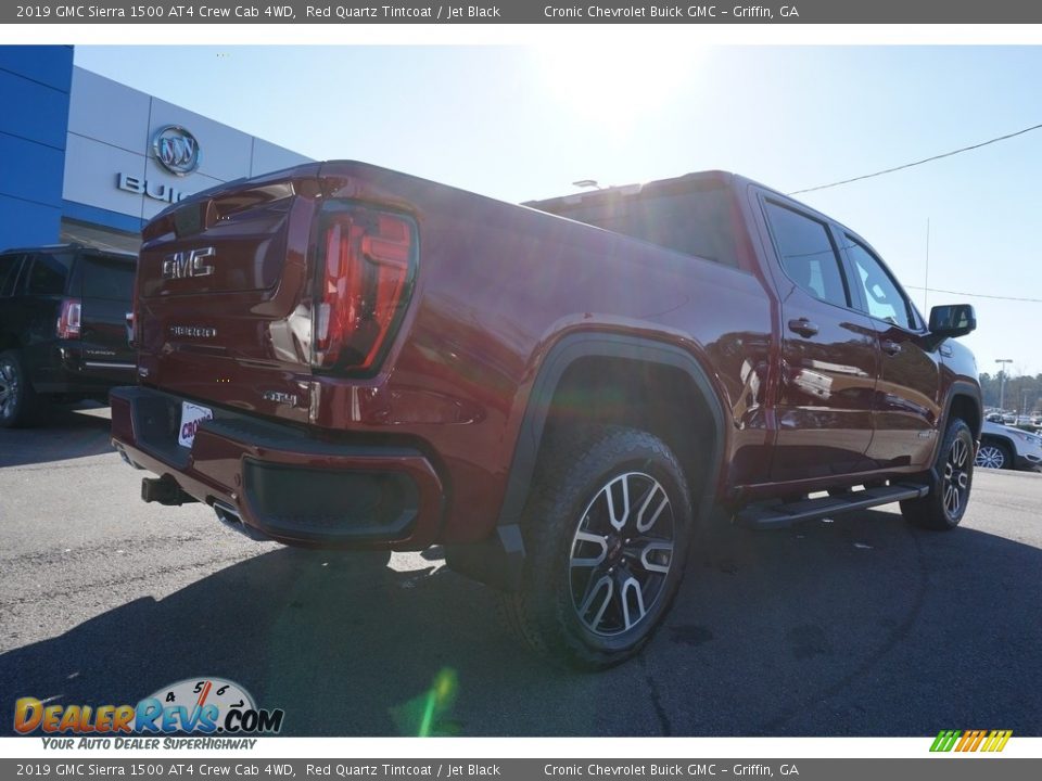 2019 GMC Sierra 1500 AT4 Crew Cab 4WD Red Quartz Tintcoat / Jet Black Photo #11
