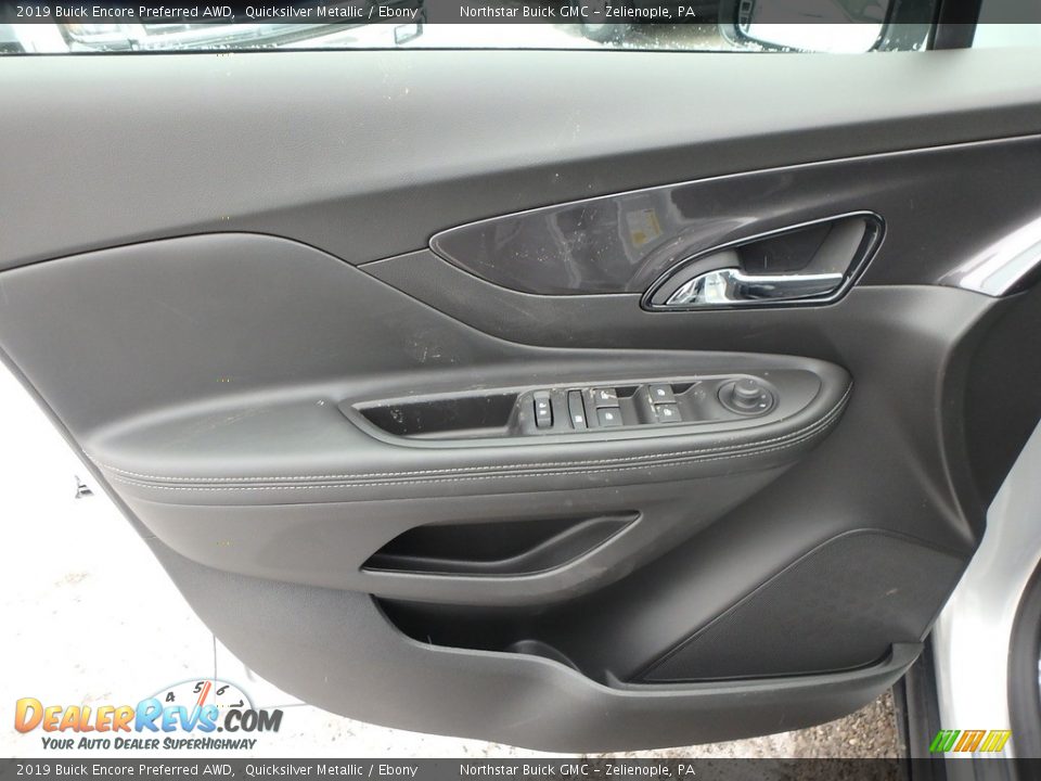 2019 Buick Encore Preferred AWD Quicksilver Metallic / Ebony Photo #14