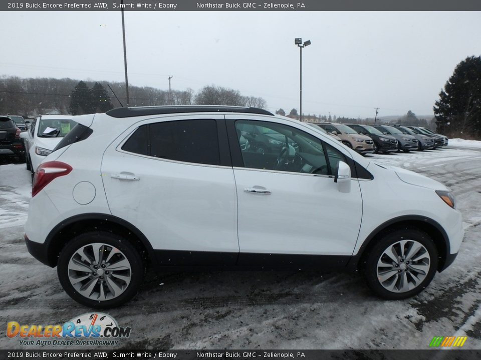 2019 Buick Encore Preferred AWD Summit White / Ebony Photo #4