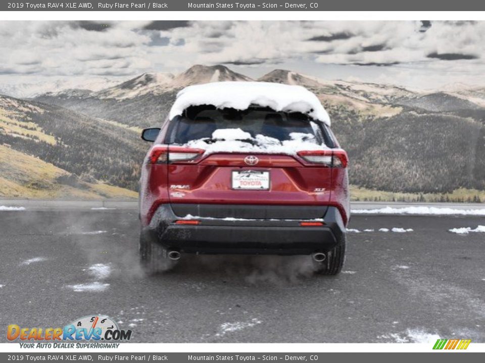 2019 Toyota RAV4 XLE AWD Ruby Flare Pearl / Black Photo #4