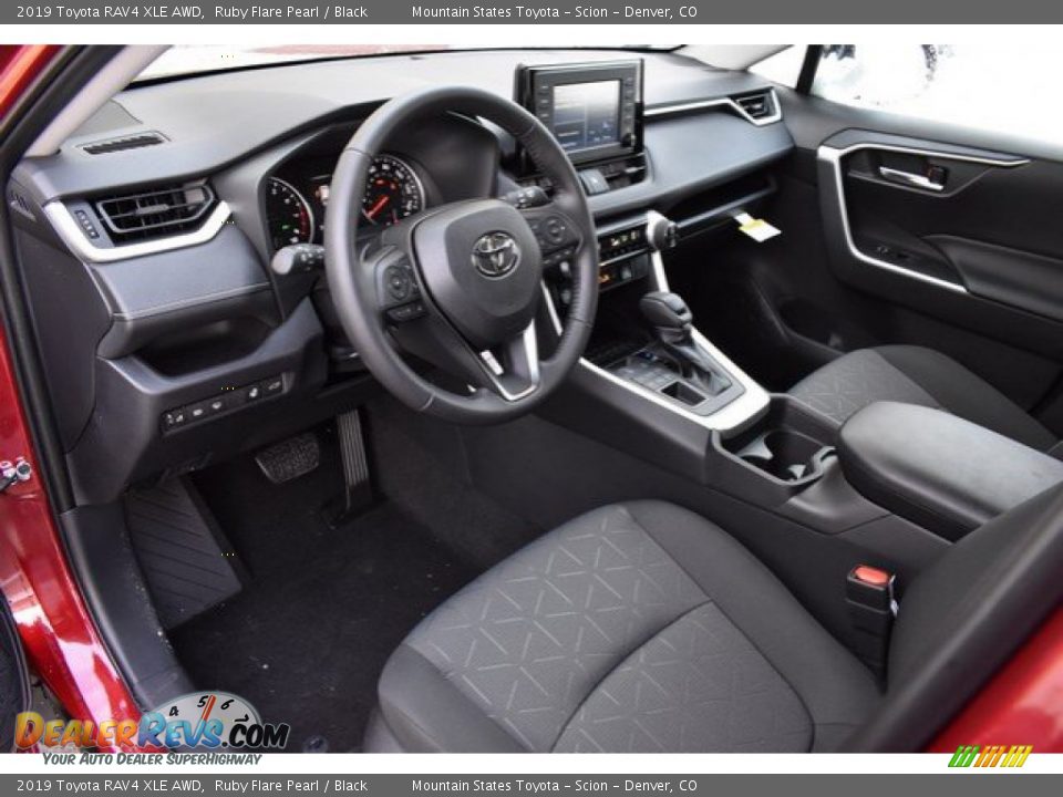 2019 Toyota RAV4 XLE AWD Ruby Flare Pearl / Black Photo #5