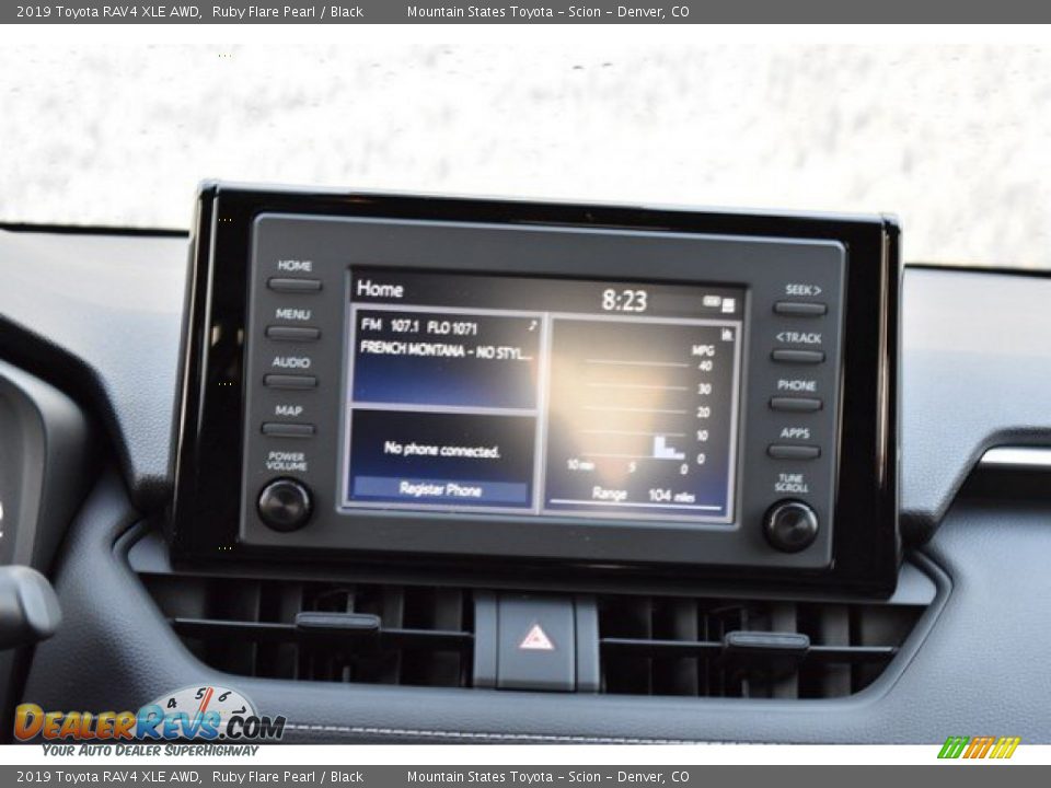 2019 Toyota RAV4 XLE AWD Ruby Flare Pearl / Black Photo #10