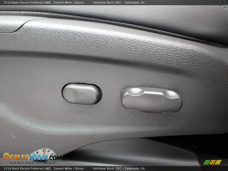 2019 Buick Encore Preferred AWD Summit White / Ebony Photo #15
