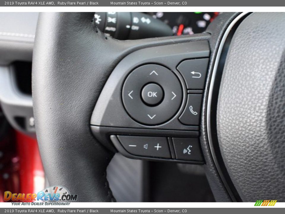 2019 Toyota RAV4 XLE AWD Ruby Flare Pearl / Black Photo #26