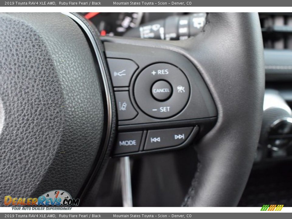 2019 Toyota RAV4 XLE AWD Ruby Flare Pearl / Black Photo #27
