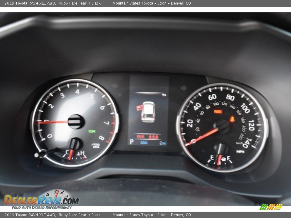 2019 Toyota RAV4 XLE AWD Ruby Flare Pearl / Black Photo #28
