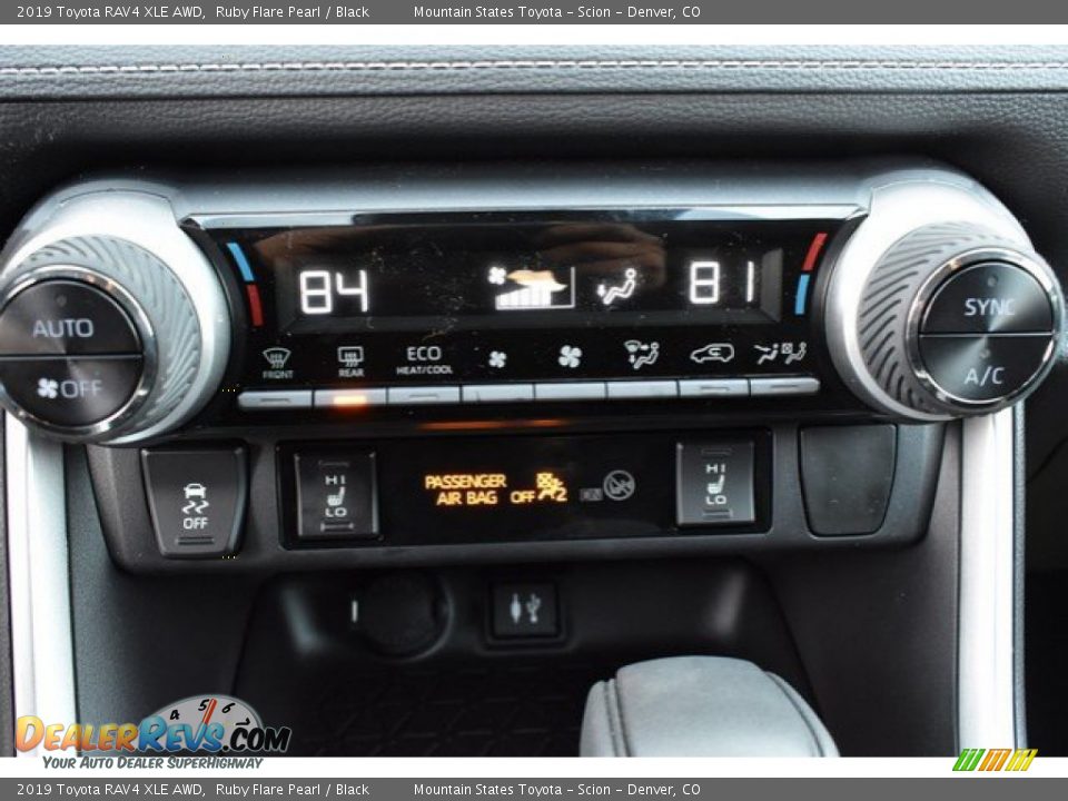 2019 Toyota RAV4 XLE AWD Ruby Flare Pearl / Black Photo #29