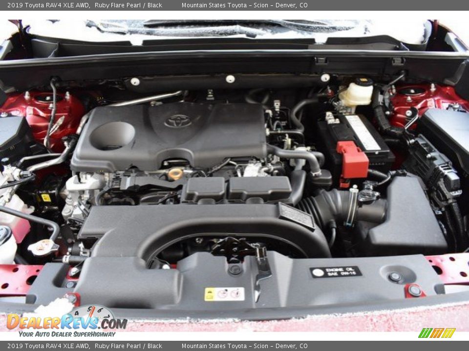 2019 Toyota RAV4 XLE AWD Ruby Flare Pearl / Black Photo #32