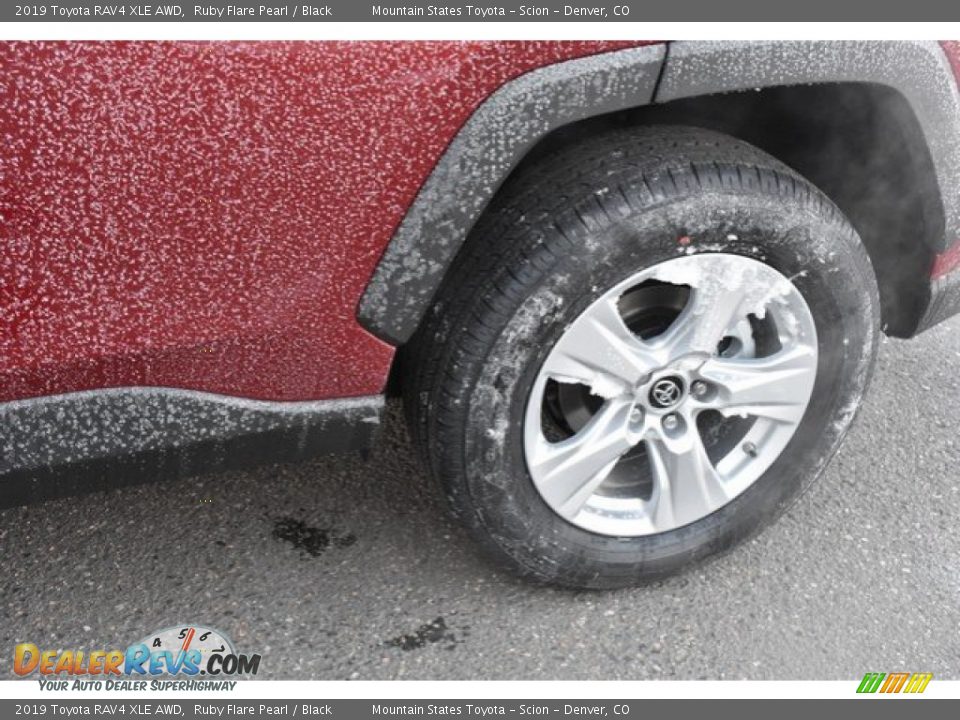 2019 Toyota RAV4 XLE AWD Ruby Flare Pearl / Black Photo #34