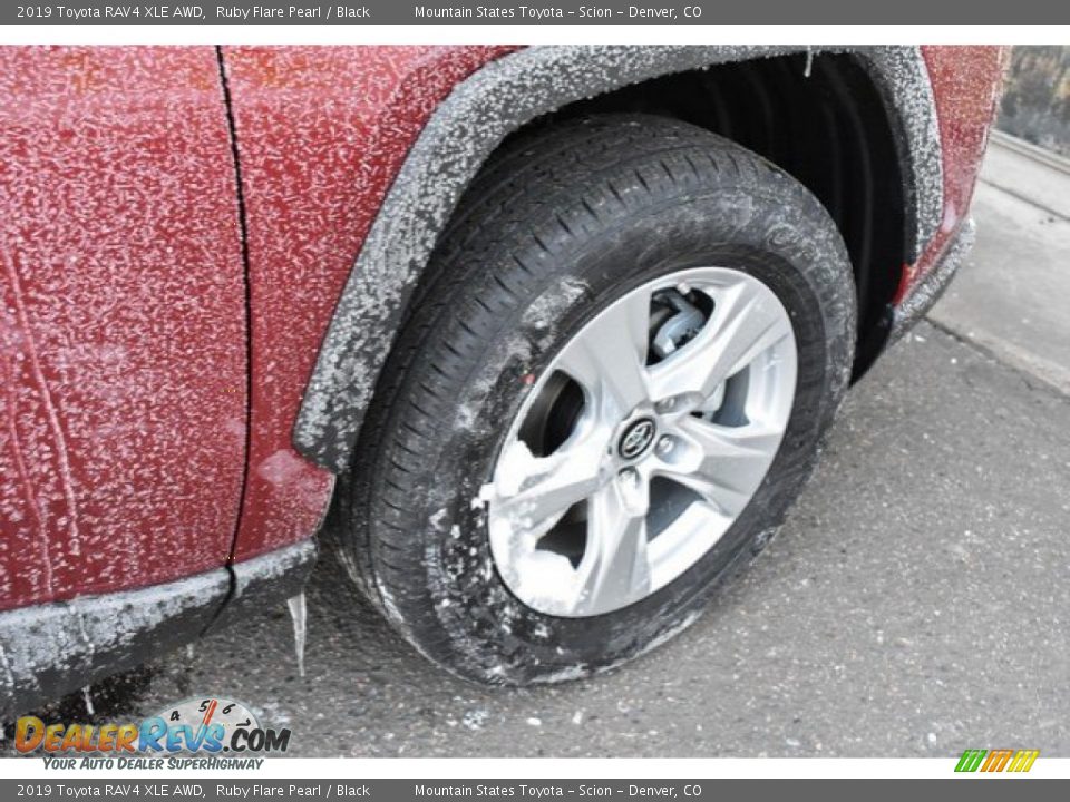 2019 Toyota RAV4 XLE AWD Ruby Flare Pearl / Black Photo #36