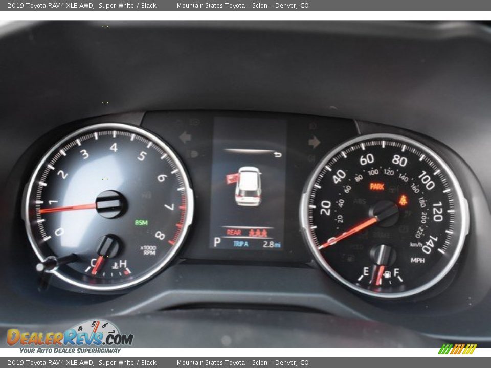 2019 Toyota RAV4 XLE AWD Super White / Black Photo #28