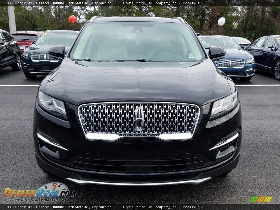 2019 Lincoln MKC Reserve Infinite Black Metallic / Cappuccino Photo #8