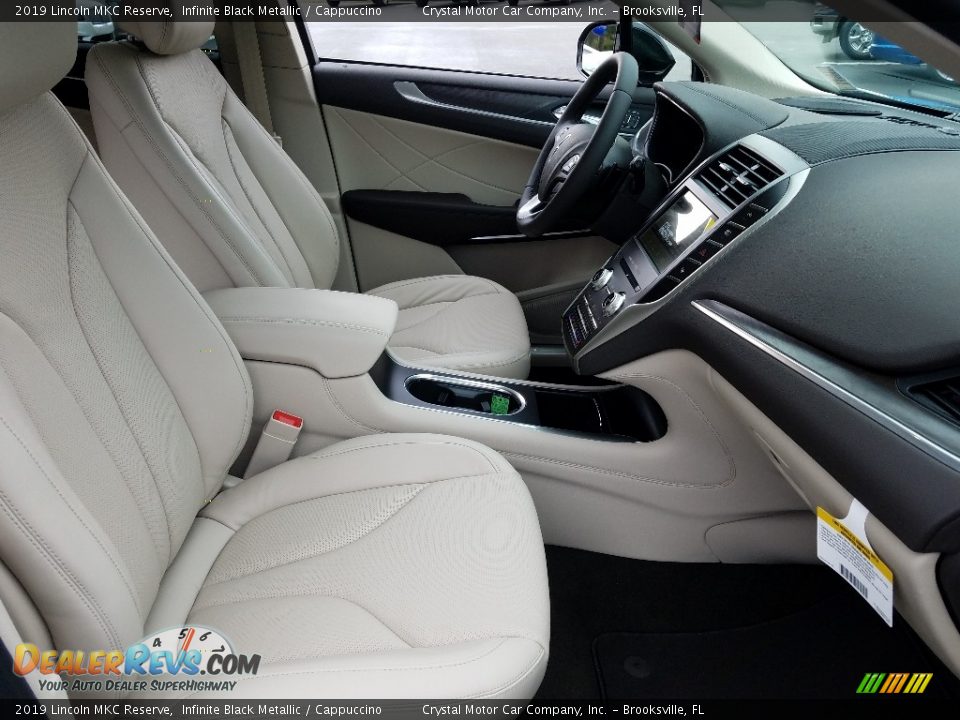 2019 Lincoln MKC Reserve Infinite Black Metallic / Cappuccino Photo #12