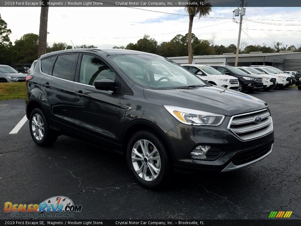 2019 Ford Escape SE Magnetic / Medium Light Stone Photo #7
