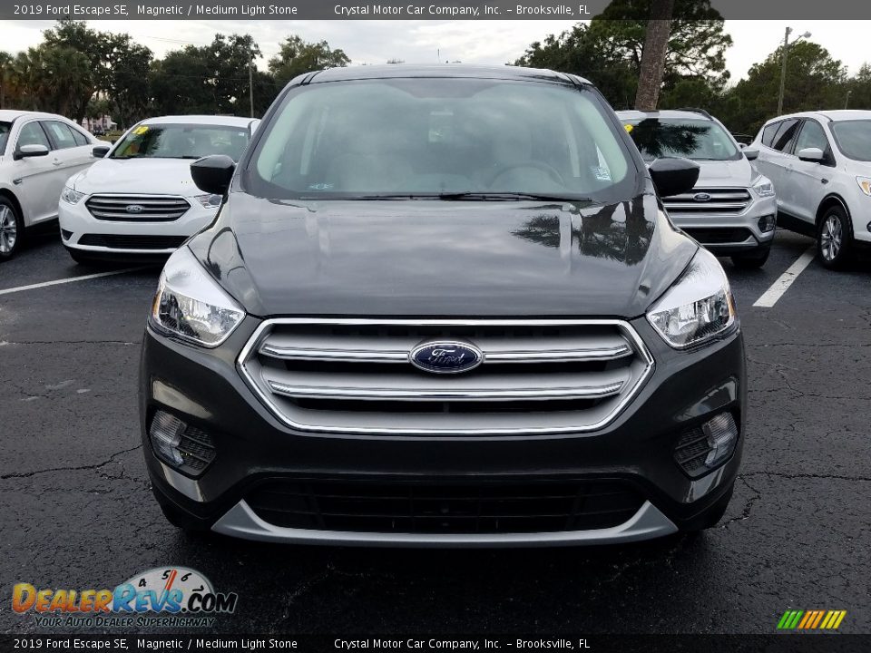 2019 Ford Escape SE Magnetic / Medium Light Stone Photo #8