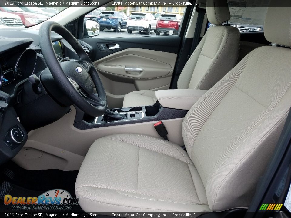 2019 Ford Escape SE Magnetic / Medium Light Stone Photo #9