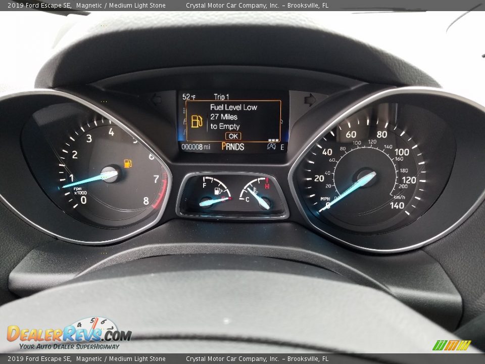 2019 Ford Escape SE Magnetic / Medium Light Stone Photo #14