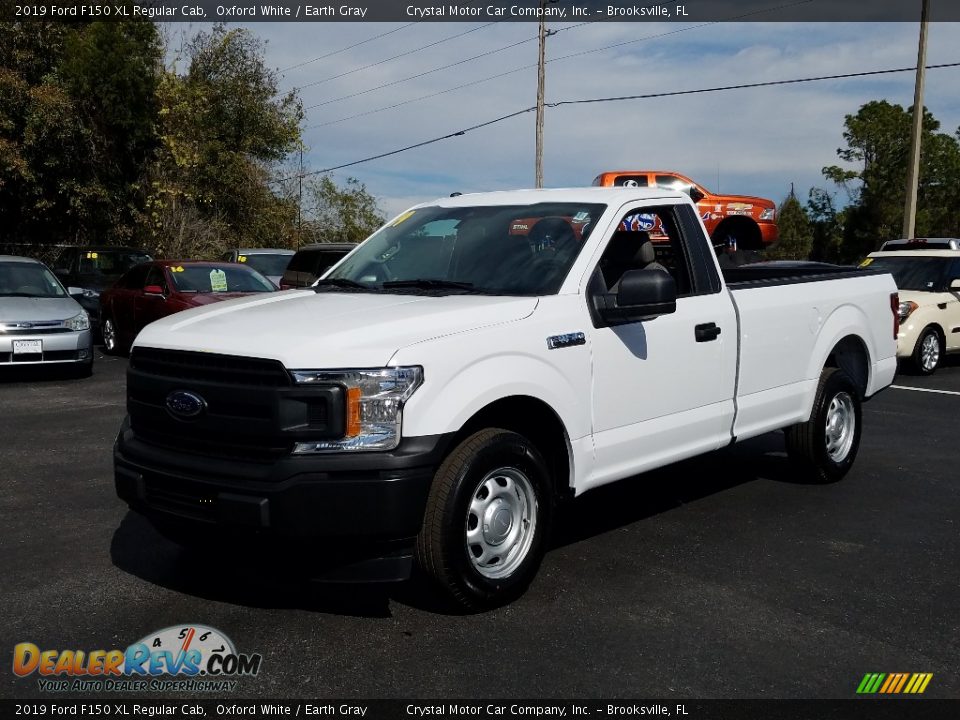 2019 Ford F150 XL Regular Cab Oxford White / Earth Gray Photo #1