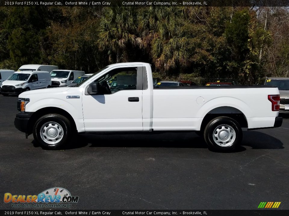 2019 Ford F150 XL Regular Cab Oxford White / Earth Gray Photo #2