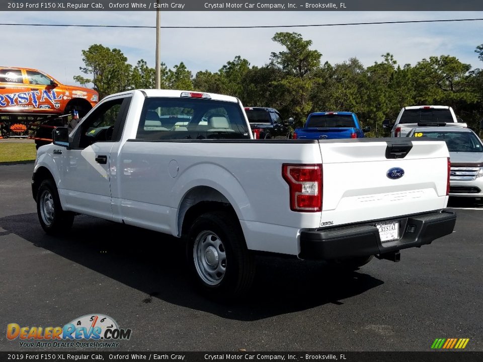 2019 Ford F150 XL Regular Cab Oxford White / Earth Gray Photo #3