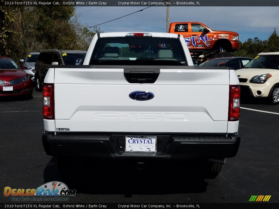 2019 Ford F150 XL Regular Cab Oxford White / Earth Gray Photo #4