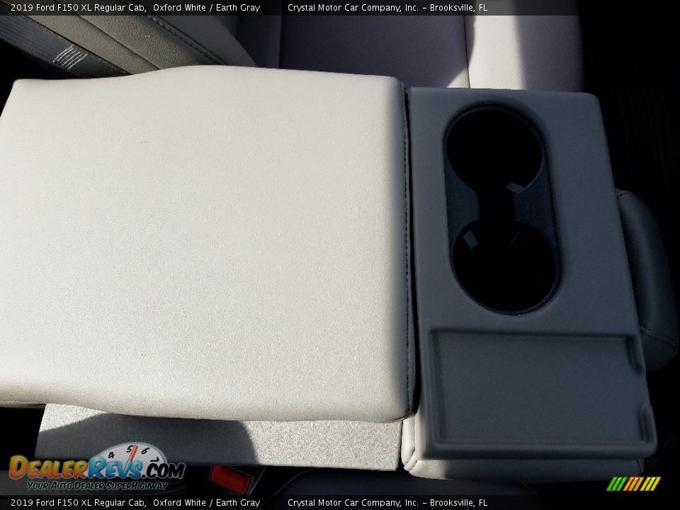 2019 Ford F150 XL Regular Cab Oxford White / Earth Gray Photo #17