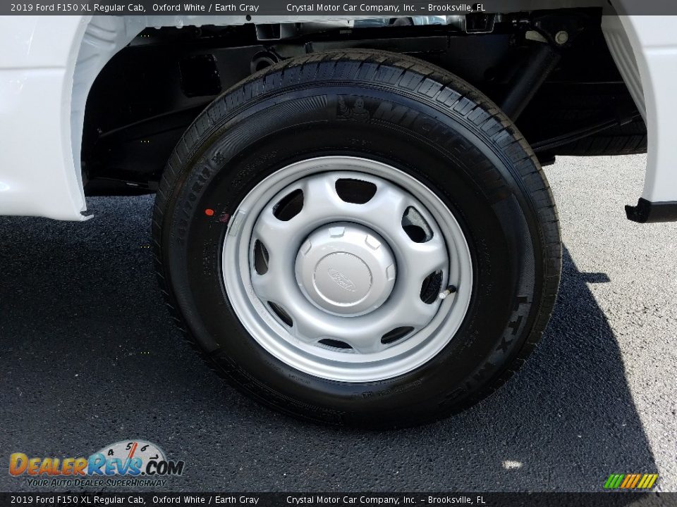 2019 Ford F150 XL Regular Cab Oxford White / Earth Gray Photo #19