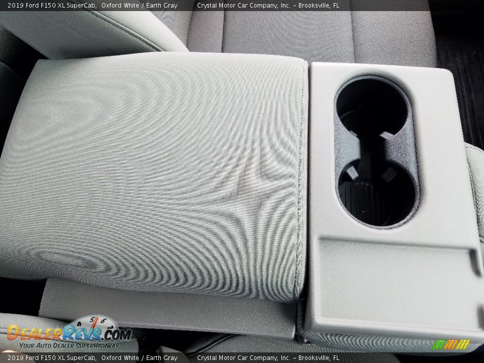 2019 Ford F150 XL SuperCab Oxford White / Earth Gray Photo #18