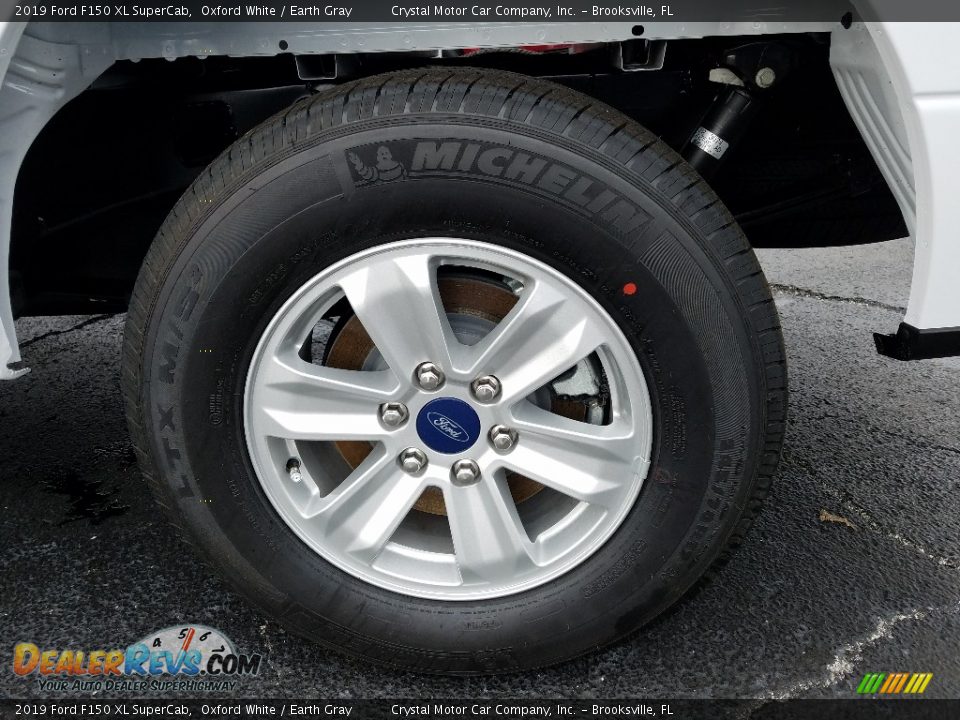 2019 Ford F150 XL SuperCab Oxford White / Earth Gray Photo #20