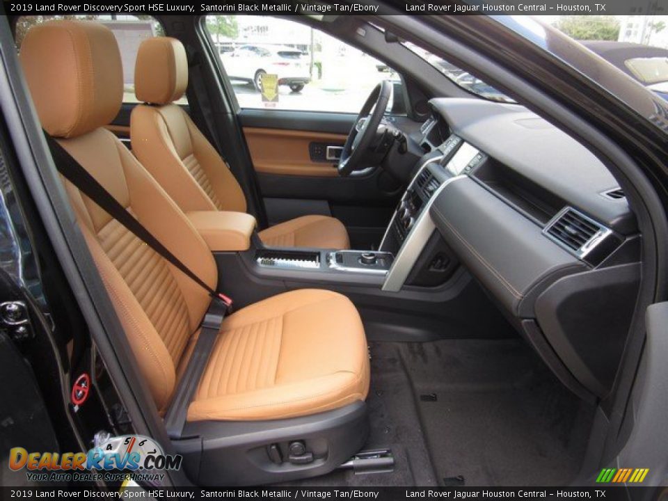 2019 Land Rover Discovery Sport HSE Luxury Santorini Black Metallic / Vintage Tan/Ebony Photo #5