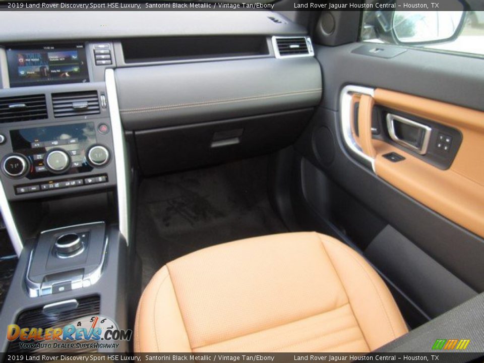 2019 Land Rover Discovery Sport HSE Luxury Santorini Black Metallic / Vintage Tan/Ebony Photo #15