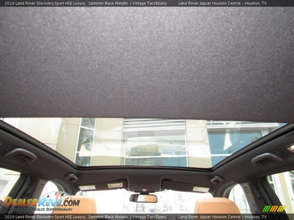 2019 Land Rover Discovery Sport HSE Luxury Santorini Black Metallic / Vintage Tan/Ebony Photo #18
