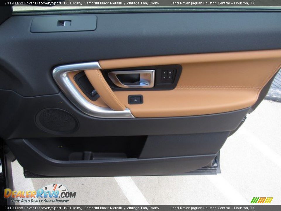 2019 Land Rover Discovery Sport HSE Luxury Santorini Black Metallic / Vintage Tan/Ebony Photo #20